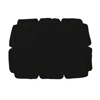 Водонепроницаемый навес для качелей на открытом воздухе, сменный навес для качелей из ткани Оксфорд с серебряным покрытием 420D