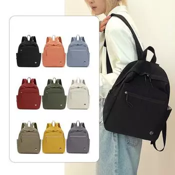 Водонепроницаемый нейлоновый рюкзак большой вместимости, школьный рюкзак для студента, женский легкий рюкзак розовый