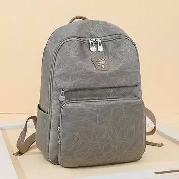 Водонепроницаемый нейлоновый рюкзак Женский дорожный рюкзак большой емкости синий