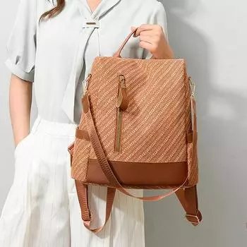 Водонепроницаемый нейлоновый женский рюкзак, противоугонные рюкзаки, сумки на плечо для девочек-подростков, большой вместительный дорожный рюкзак, школьные сумки чёрный