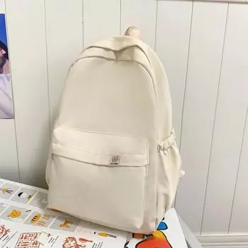 Водонепроницаемый нейлоновый женский рюкзак, женская дорожная сумка, рюкзаки, школьный рюкзак для девочек-подростков, однотонный рюкзак