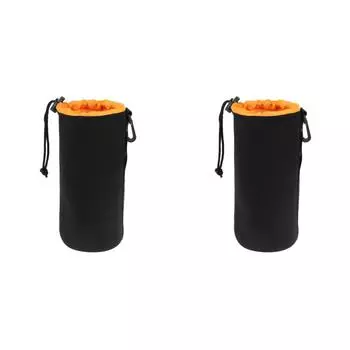 Водонепроницаемый неопреновый чехол для объектива камеры, защитный чехол с завязкой (XL)