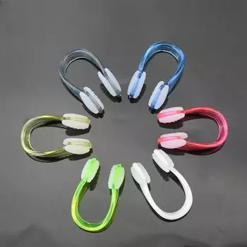 Водонепроницаемый нескользящий силиконовый носовой зажим для взрослых и детей, профессиональный плавательный зажим для обучения, препятствующий удушью, аксессуары для плавания