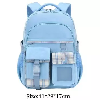 Водонепроницаемый Новый Легкий Рюкзак для Девочек и Детей Начальной Школы Большой Вместимости Рюкзак для Защиты Позвоночника для Девочек