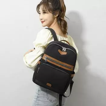 Водонепроницаемый Оксфордский рюкзак для женщин, подростков, школьные рюкзаки, большая вместимость, сумка через плечо, повседневная дорожная сумка
