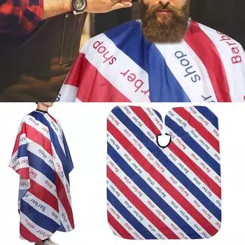 Водонепроницаемый парикмахерский фартук Антистатический для стрижки волос Салон Парикмахерская Накидка-плащ