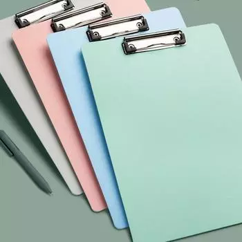 Водонепроницаемый планшет для записей Папка для документов Держатель для документов Папка для школьных принадлежностей Утолщенные зажимы для досок Офисные принадлежности
