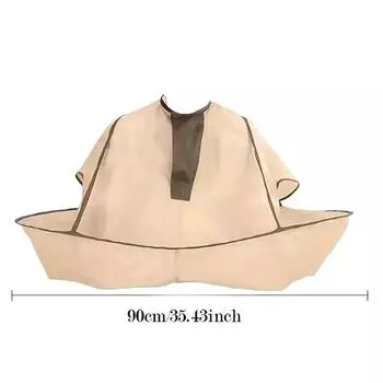 Водонепроницаемый плащ для стрижки волос для взрослых, складной зонт, накидка для салона, парикмахера, дома, парикмахерская, накидка, чехол для инструмента для стрижки волос