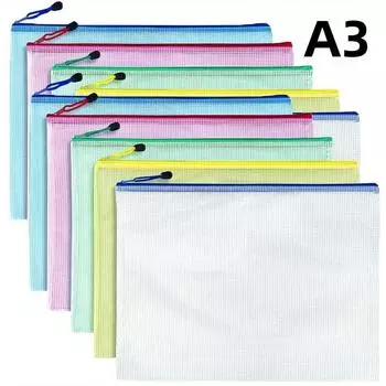 Водонепроницаемый пластиковый пакет для хранения школьных и офисных принадлежностей