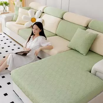 Водонепроницаемый подгузник, чехол для дивана, четыре сезона, универсальный, против кошачьих царапин, антипригарные волосы, шапки для дивана, простые чехлы, дышащие, утолщенные S
