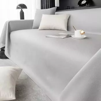 Водонепроницаемый подгузник, чехол для дивана, универсальная подушка для дивана на четыре сезона, современный легкий роскошный противоскользящий кожаный чехол с полным покрытием 90x90cm