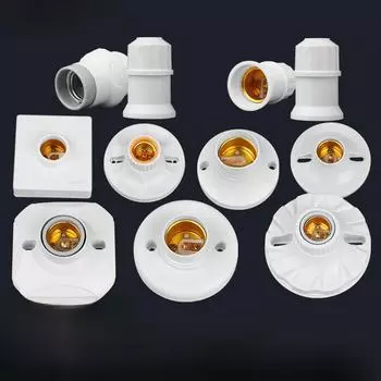 Водонепроницаемый потолочный светодиодный светильник E27 из керамики и бакелита Lamp holder 8.7CMD1-1