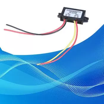 Водонепроницаемый преобразователь Buckk 12 ~ 24 В в 6 В 3A 2A 1A Модуль преобразователей питания для автомобильного светодиодного дисплея, двигателя 1A