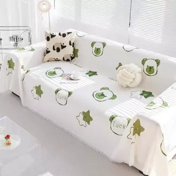 Водонепроницаемый противообрастающий диван-полотенце, универсальный чехол для дивана с изображением четырех сезонов, милый чехол для диванной подушки, универсальный универсальный чехол, ткань 180*130cm
