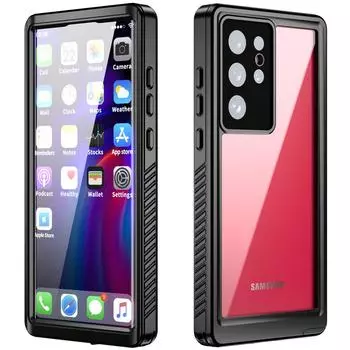 Водонепроницаемый прозрачный пылезащитный чехол для дайвинга для Samsung Galaxy S22 Ultra Plus 5G, чехол с полной защитой на 360°, чехлы для телефонов Coque Fundas For Samsung S22