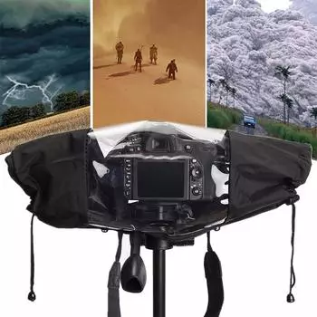 Водонепроницаемый пылезащитный чехол от дождя для Sony DSLR, дождевик для камеры, защита для объектива камеры Nikon