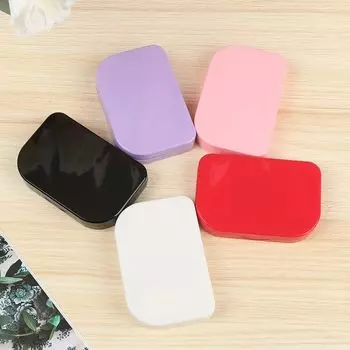 Водонепроницаемый ящик для хранения накладных ресниц с зеркалом для макияжа, органайзер для накладных ресниц для женщин белый