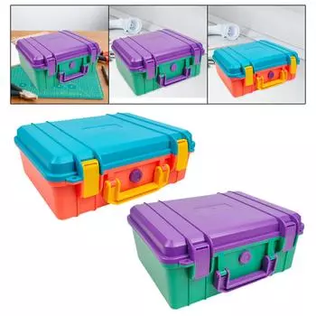 Водонепроницаемый ящик для инструментов, переносной переносной инструмент для ремонта, защитный жесткий чехол для камер