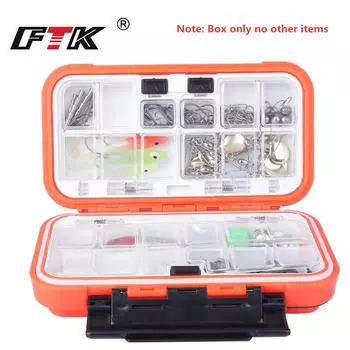 Водонепроницаемый ящик для рыболовных снастей, ящик для хранения рыболовных принадлежностей, многофункциональный рыболовный крючок, ящик для рыболовных снастей, ящик для ложной приманки 1