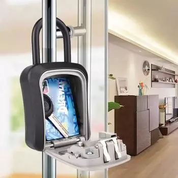 Водонепроницаемый ящик с замком для ключей, защищенный от несанкционированного доступа ящик для ключей, прочный органайзер для ключей для дома key lock box