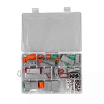 Водонепроницаемый разъем автомобильного электрического жгута проводов, штекерные и гнездовые клеммы