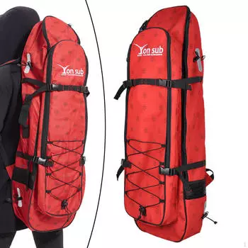 Водонепроницаемый рюкзак Adventure Ready для любителей дайвинга красный