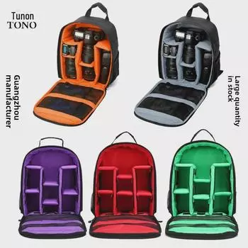 «Водонепроницаемый рюкзак большой вместимости для цифровой зеркальной фотокамеры для фотосъемки на открытом воздухе» фиолетовый