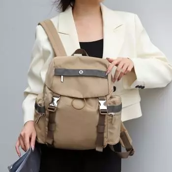 Водонепроницаемый рюкзак для фитнеса и йоги весна-лето 2025 года для студентов и путешествий на свежем воздухе чёрный