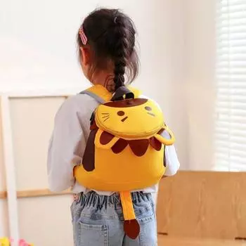 Водонепроницаемый рюкзак для малышей, дышащая сумка через плечо с рисунком из мультфильма, защита от потери, детская школьная сумка для школы rabbit