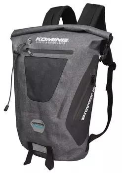 Водонепроницаемый рюкзак для мотоцикла KOMINE 20 20 л 1112 Водонепроницаемый серый/черный SA-236