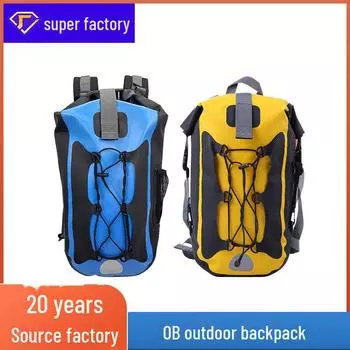Водонепроницаемый рюкзак на 20 л для кемпинга, плавания, серфинга, рафтинга и подводного плавания на пляже 20L