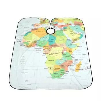 Водонепроницаемый салонный большой плащ для стрижки волос, регулируемый, профессиональный, с картой, стилист, парикмахер