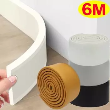 Водонепроницаемый самоклеящийся плинтус настенная наклейка утолщенная антистолкновительная настенная наклейка обои украшение для дома 2M(1 roll)