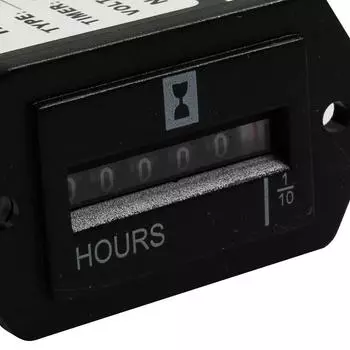 Водонепроницаемый счетчик моточасов механический счетчик моточасов таймер для дизельного бензинового двигателя генератора HM002 HS для мотоцикла мотора квадроцикла CHINA