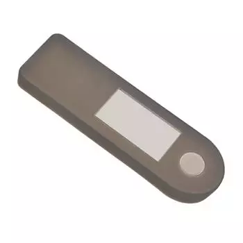 Водонепроницаемый силиконовый чехол для электросамоката, защитный чехол для приборной панели, защитный чехол для электросамоката, крышка панели B чёрный