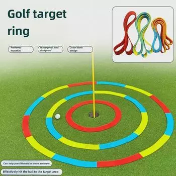 Водонепроницаемый силиконовый круг для гольфа - прочный и износостойкий тренажер для грина