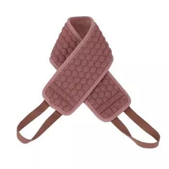 Водонепроницаемый скраб для спины, легко моется и экологичен для отшелушивания, банное полотенце, скраб для тела для душа синий