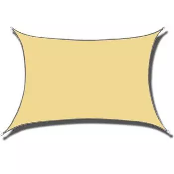 Водонепроницаемый солнцезащитный козырек, защитный тент, тент для кемпинга, тент, большой для наружного навеса, сада, прост в использовании 3x2M хаки