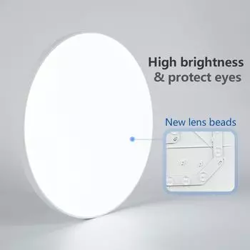 Водонепроницаемый современный светодиодный потолочный светильник MARPOU для ванной комнаты, 12 Вт, 20 Вт, 36 Вт, 220 В, потолочный светильник для гостиной, защита от комаров