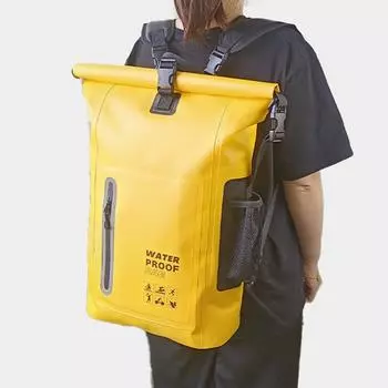 Водонепроницаемый сухой мешок для каяка, дрифта, плавания, большой рюкзак для речного похода, дайвинга, сухого рафтинга, каноэ, походной сумки из ПВХ зелёный