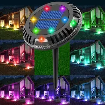 Водонепроницаемый светодиод солнечной энергии под землей для ламп во дворах White Light