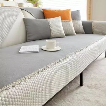 Водонепроницаемый технологичный тканевый чехол для дивана, универсальный для всех сезонов, защитный чехол для дивана, мягкие чехлы для дивана, противоскользящий коврик для дивана 70x70cm 1pcs