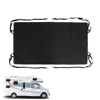 Водонепроницаемый тент для автофургона, солнцезащитный козырек, водонепроницаемый тент для заднего борта автофургона, тент для кемпингового прицепа, УФ-фильтр, солнцезащитный козырек для прицепа-автодома 180*114cm