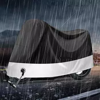 Водонепроницаемый тканевый чехол пылезащитный мотоцикл УФ-защитный всесезонный для улицы и помещений