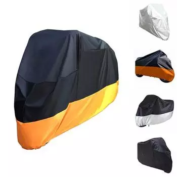 Водонепроницаемый УФ-защита пылезащитный чехол для мотоцикла, электромобиля XXXXL чёрный