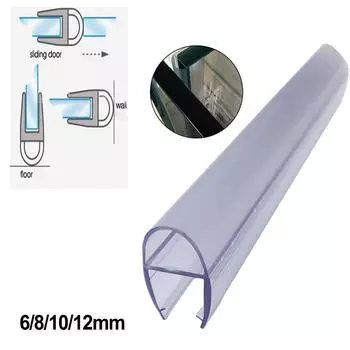 Водонепроницаемый уплотнитель для душа 1 м Длина 6/8/10/12 мм Простая установка 6mm