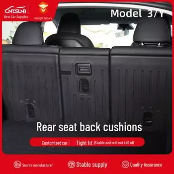 Водонепроницаемый, устойчивый к царапинам коврик в багажник и подушка заднего сиденья из термопластичного эластомера для Tesla Model 3/Y Model Y Blister