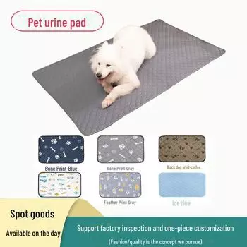 Водонепроницаемый, устойчивый к разрывам коврик для сна собак; устойчив к моче и укусам, идеально подходит для дрессировки домашних животных, использования в качестве покрытия для пола в клетке и для спокойного сна. S 50x35 cm