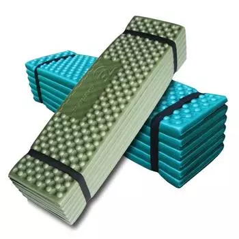 Водонепроницаемый утолщенный влагостойкий коврик для сна для кемпинга, пикника и барбекю армия зеленый