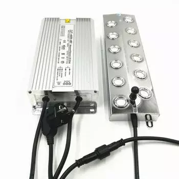 Водонепроницаемый увлажнитель воздуха ультразвуковой распылитель тумана DC 48V увлажнитель +220V водонепроницаемый блок питания AU